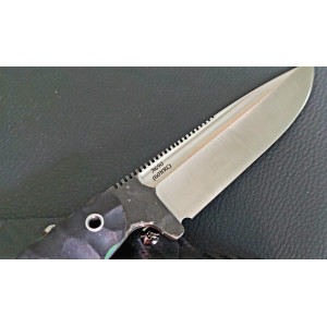 ХВИЛЯ ексклюзивний ніж ручної роботи майстра Fomenko Knifes, cталь N690, 60-61 HRC. Photo 3